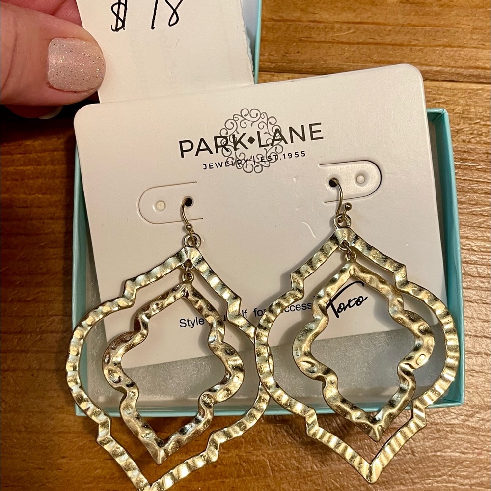 Park Lane Gold Dangle Earrings